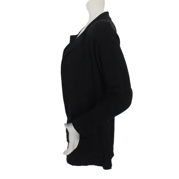 PERUVIAN CONNECTION Cotton Knit Sweater Blazer, XS, Open front, Pockets - Picture 5 of 10